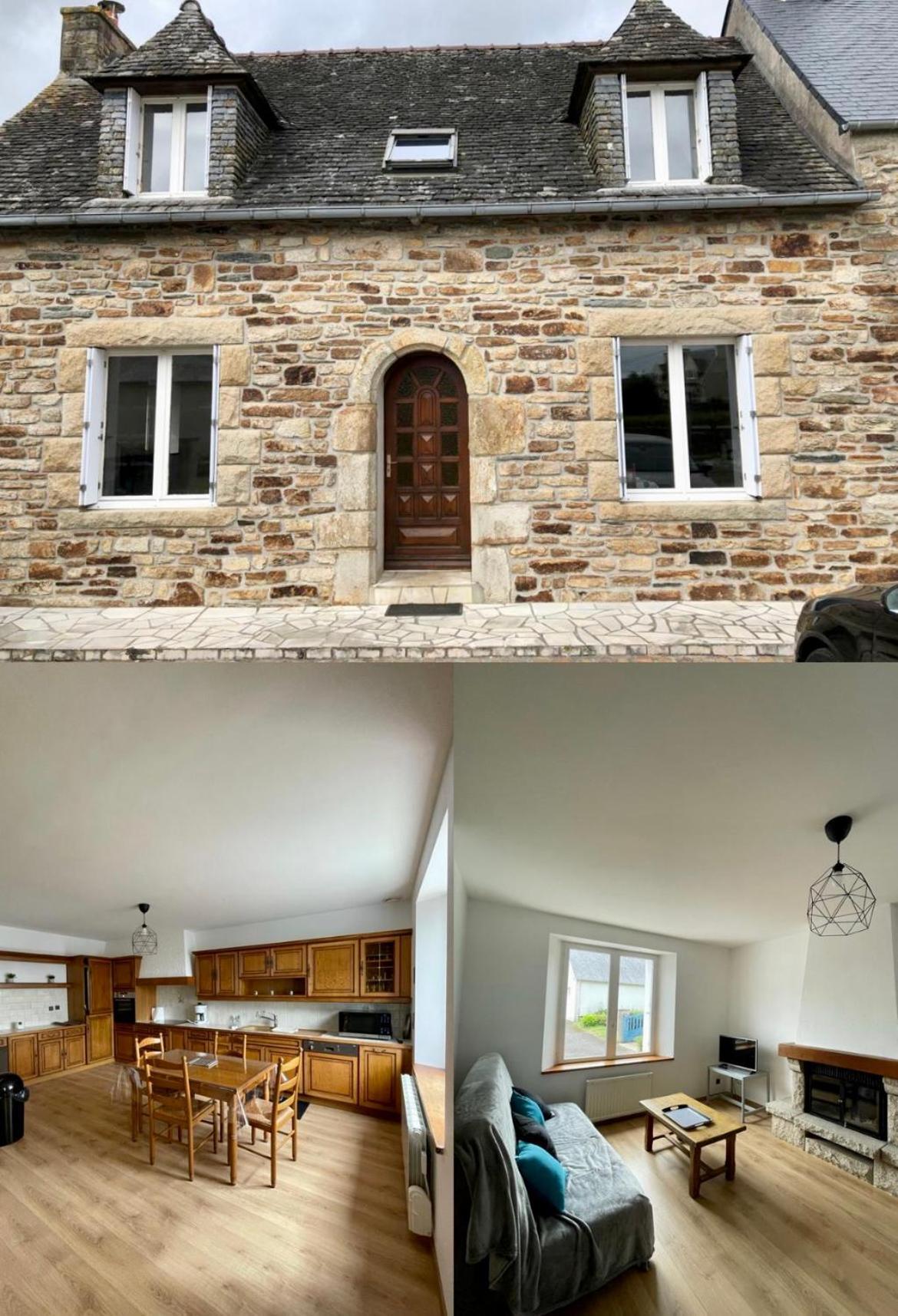 Charmante Maison En Pierre 모를레 외부 사진
